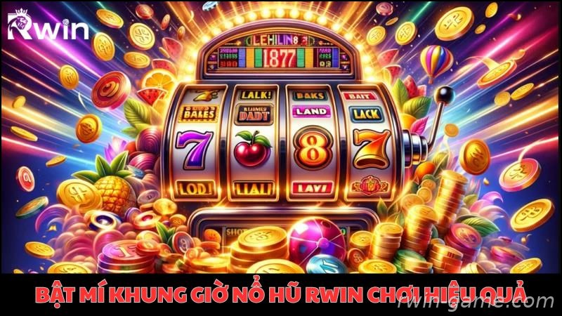 Các khung giờ chơi nổ hũ Rwin phổ biến trong ngày