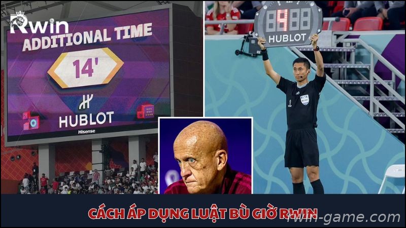 Cách áp dụng luật bù giờ mới trong thực tế trận đấu